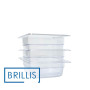 Гастроємність BRILLIS із полікарбонату GN 1/6-100 мм, прозора