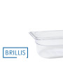 Гастроємність BRILLIS із полікарбонату GN 1/9-65 мм, прозора