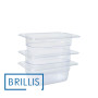 Гастроємність BRILLIS із полікарбонату GN 1/9-65 мм, прозора