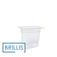 Гастроємність BRILLIS із полікарбонату GN 1/9-150 мм, прозора