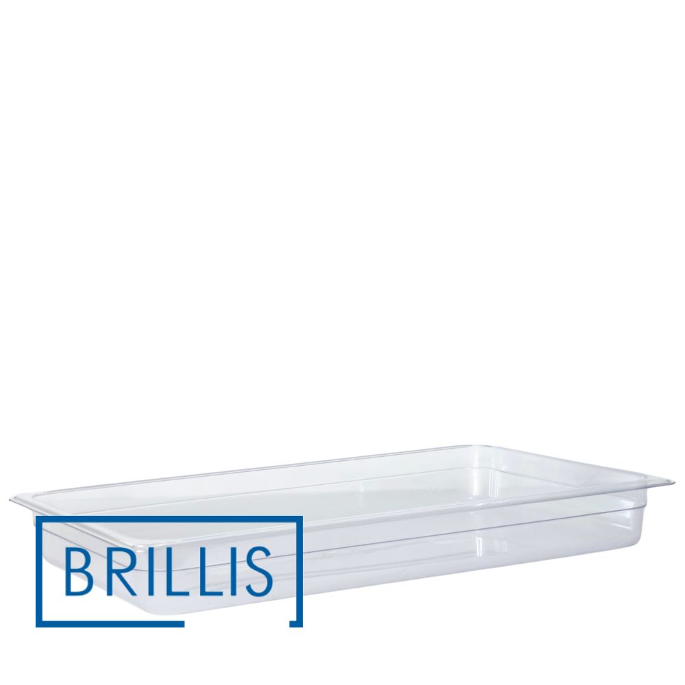 Гастроємність BRILLIS із полікарбонату GN 1/1-65 мм, прозора
