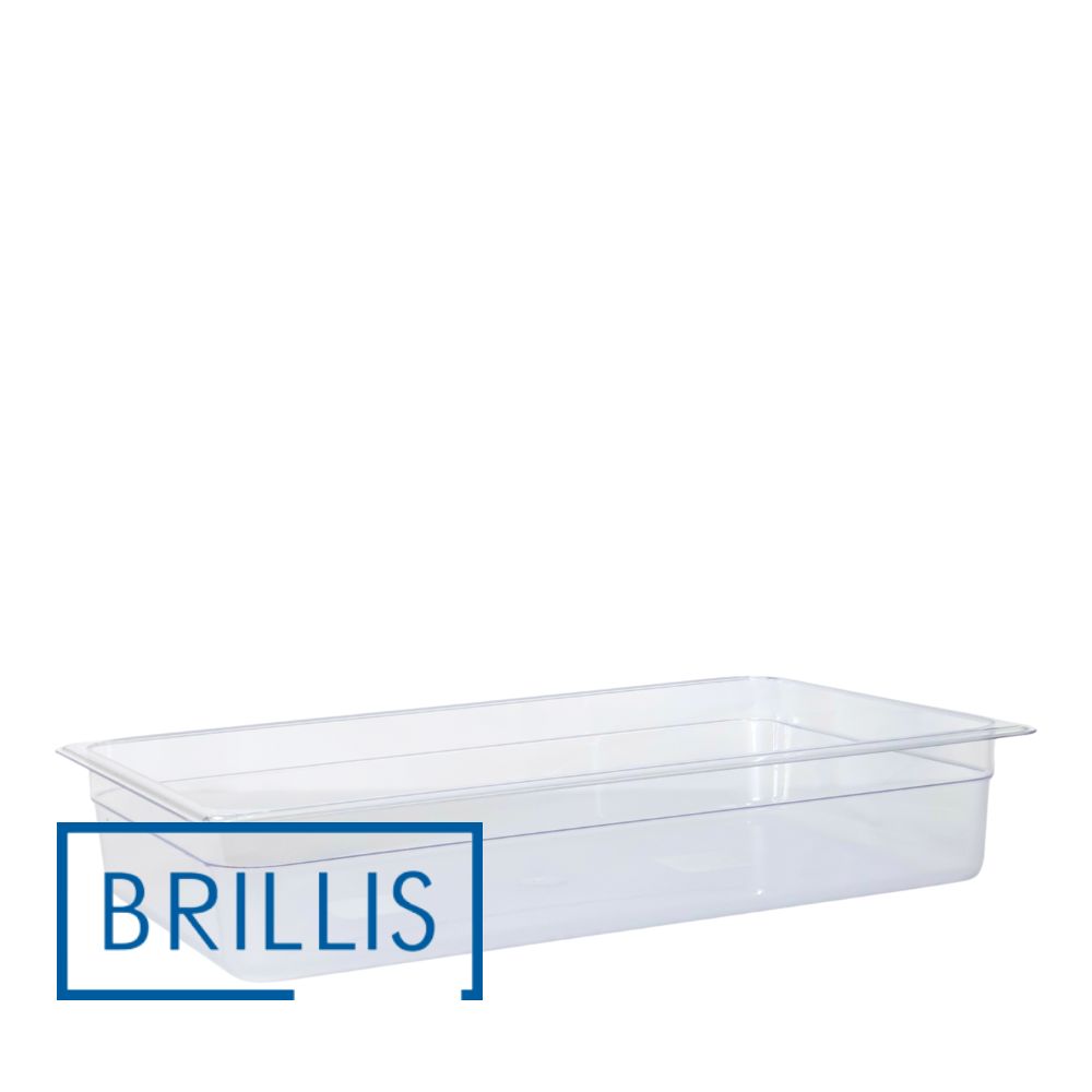 Гастроємність BRILLIS із полікарбонату GN 1/1-100 мм, прозора
