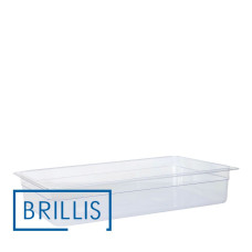 Гастроємність BRILLIS із полікарбонату GN 1/1-100 мм, прозора