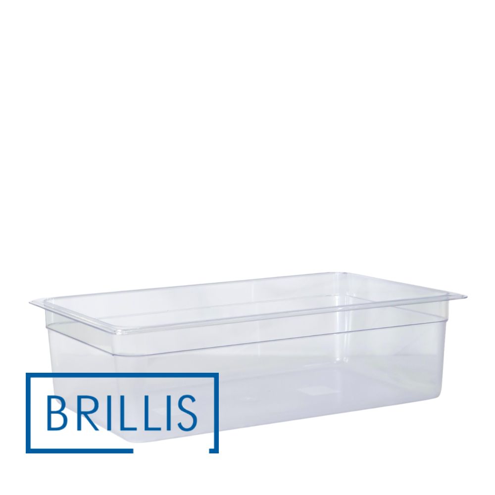 Гастроємність BRILLIS із полікарбонату GN 1/1-150 мм, прозора