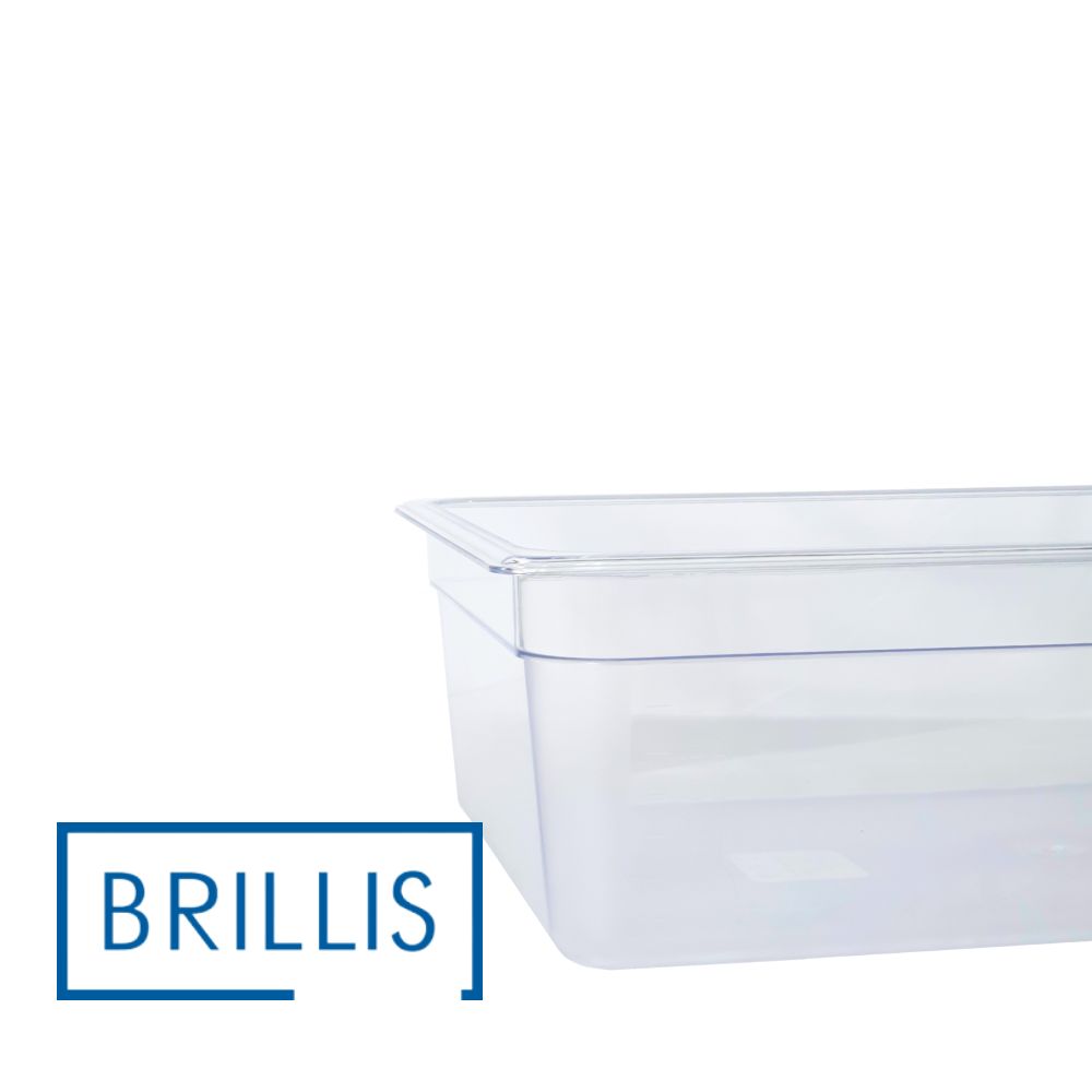 Гастроємність BRILLIS із полікарбонату GN 1/1-150 мм, прозора