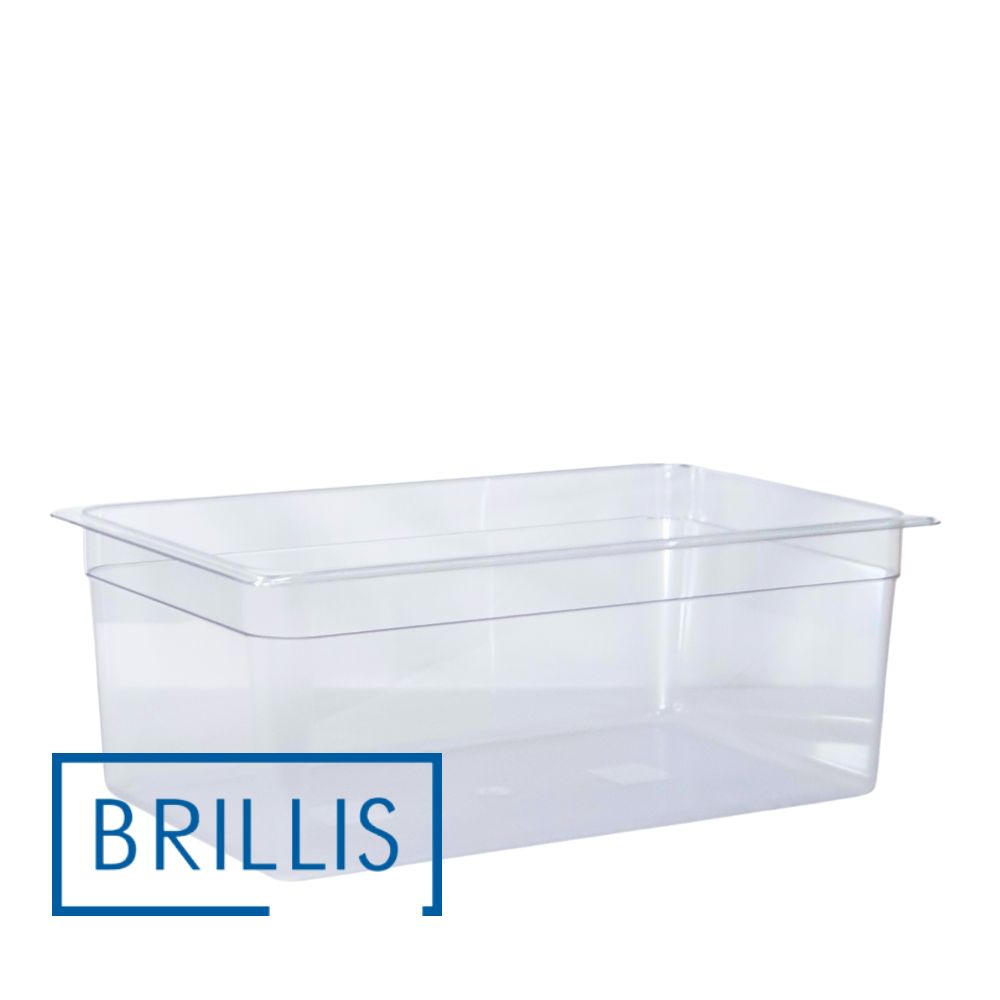 Гастроємність BRILLIS із полікарбонату GN 1/1-200 мм, прозора