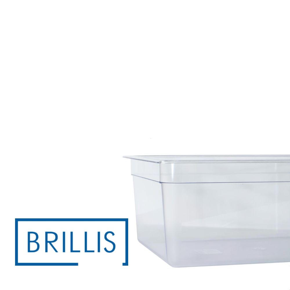 Гастроємність BRILLIS із полікарбонату GN 1/1-200 мм, прозора