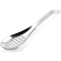 Терка мелкая для чеснока, имбиря и сыра Empire "Spoon" 18.5см, нержавеющая сталь