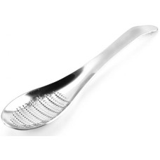 Терка мелкая для чеснока, имбиря и сыра Empire "Spoon" 18.5см, нержавеющая сталь