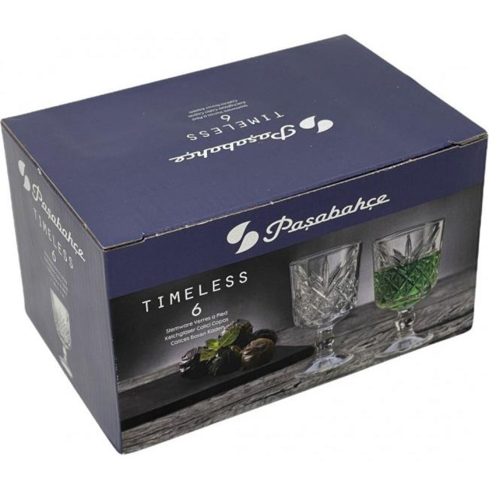 Набор 6 рюмок Pasabahce Timeless 60мл стеклянные