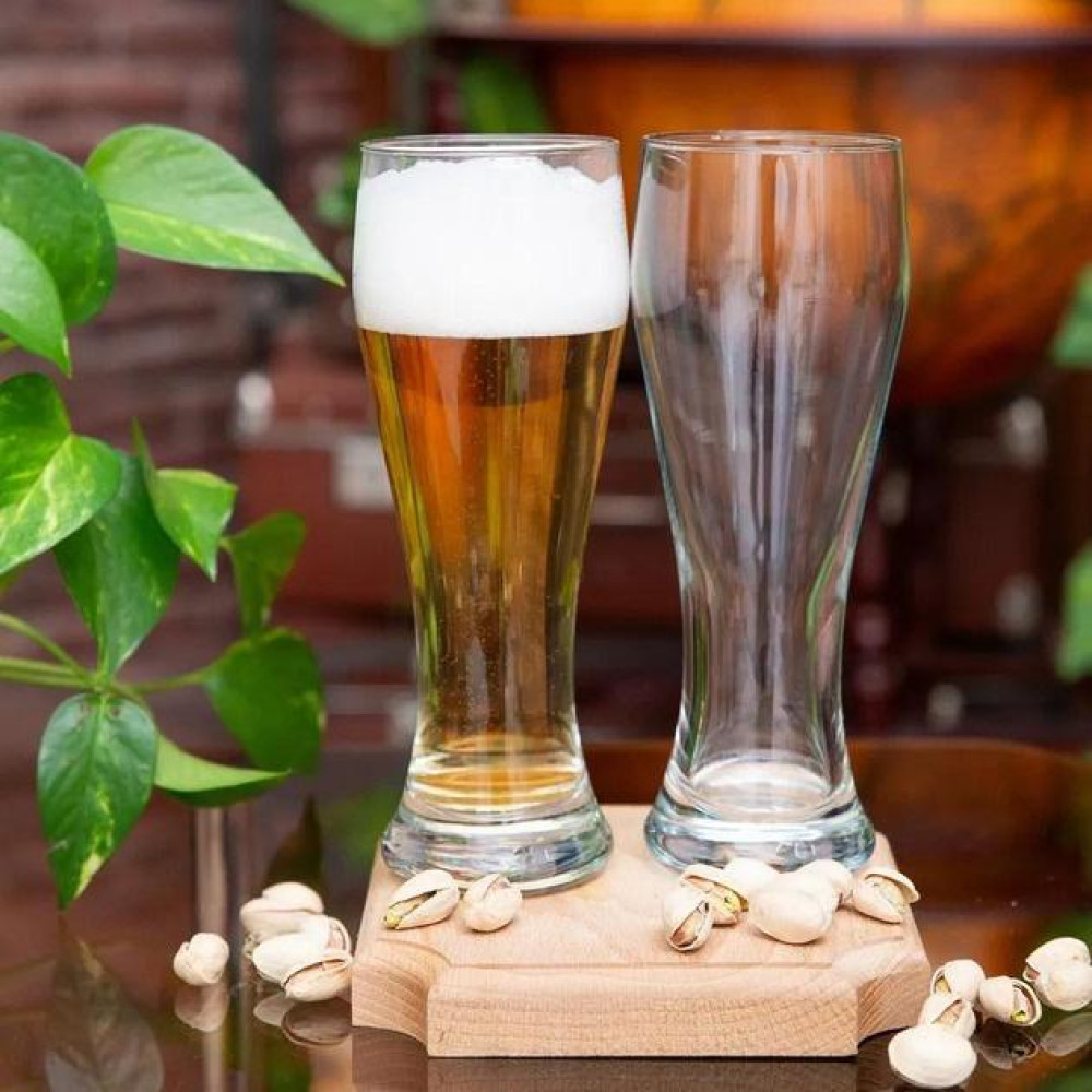 Набор 2 пивных фужера Pasabahce Pub 520мл стеклянные пивные стаканы