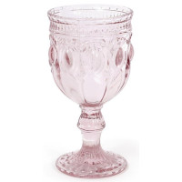 Набор 6 винных бокалов Siena Toscana 280мл, розовое стекло