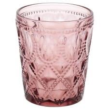 Набор 6 стаканов Siena Toscana 350мл, стекло пурпурное