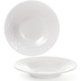 Набор 6 суповых тарелок Leeds Ceramics Ø23см, каменная керамика (белые)