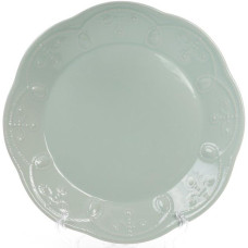 Набор 6 обеденных тарелок Leeds Ceramics Ø28.5см, каменная керамика (мятные)