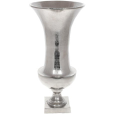 Декоративная ваза "Erida" 23х49см, металл, серебро