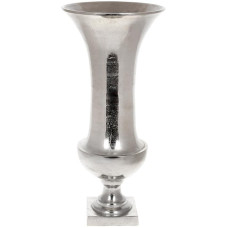 Декоративная ваза "Erida" 28х61см, металл, серебро
