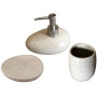 Набор аксессуаров "Loft" для ванной комнаты 3 предмета, керамика