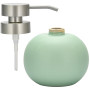 Набор аксессуаров Fissman Turquoise для ванной комнаты: дозатор, мыльница и стакан