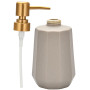 Набор аксессуаров Fissman Cappuccino-11 для ванной комнаты: дозатор, мыльница и стакан