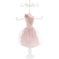 Подставка для украшений "Розовое платье" 17.5х12.5х40.5см, подвеска