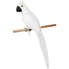 Декоративная игрушка "Попугай" 70см, белый