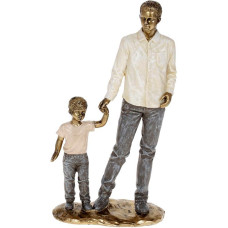 Декоративная статуэтка "Папа и Сын" 12.5х6х22.5см, полистоун