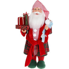 Мягкая игрушка "Санта в Пижаме" 20.5х13х46см, красный