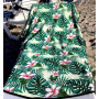 Полотенце пляжное Art of Sultana «Tropic» круглое Ø150см, махра/велюр