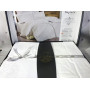 Комплект постельного белья Nazenin Lavida Beyaz Евро (4 наволочки) белый, жаккардовый сатин