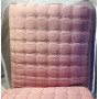 Стеганое покрывало Istanbul Hazal 250х260см с наволочками розовое, коттон (100% хлопок)
