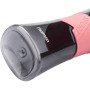 Бутылка спортивная Fissman Pink 520мл пластиковая, черная с розовым