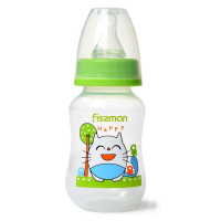 Бутылочка детская для кормления Fissman Babies "Счастливый котик" 125мл