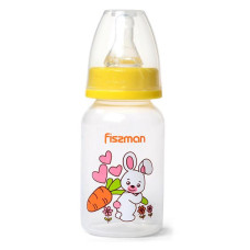 Бутылочка детская для кормления Fissman Babies "Зайчик" 120мл