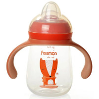 Бутылочка детская для кормления Fissman Babies "Хитрый лис" 260мл с ручками