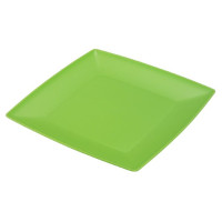 Тарелка Ucsan пластиковая мелкая 19см квадратная