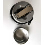 Термос пищевой Kamille Silver, 530мл из нержавеющей стали, серебряный