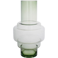 Стеклянная ваза Ariadne "Tate" Ø20x36см, зеленая