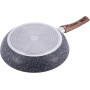 Сковорода Kamille Grey Marble діаметр 26см індукційна з антипригарним покриттям