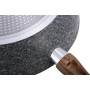 Сковорода-сотейник Kamille Grey Marble Ø28см индукционная с антипригарным покрытием