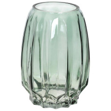 Ваза декоративна Ancient Glass "Грейс" 20х14см, скло, зелений