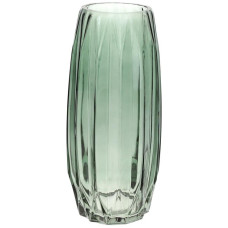 Ваза декоративна Ancient Glass "Грейс" 30х13см, скло, зелений
