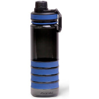 Спортивна пляшка Kamille для води 750мл пластикова із силіконовою вставкою