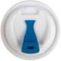 Спортивна складна пляшка Kamille для води 350мл, силікон, синій