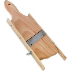 Шинківка дерев'яна Kamille 38.5х12см з 1 ножем
