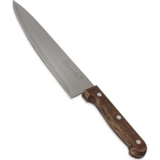 Нож кухонный Kamille Eco Force "Шеф-повар" 20см с деревянной ручкой