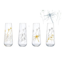 Набір із чотирьох склянок 250 мл Fizzing Prosecco in the meadow Bohemia Чехія 23013 250S S1549