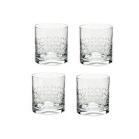 Набір з чотирьох склянок для віскі 280 мл Bohemia Чехія 25089 280 BM778