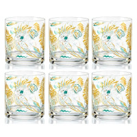 Набір з шести склянок для віскі 280 мл Bohemia Caribbean Gold Dream Чехія 25089 280 S1664