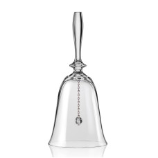 Дзвіночок декоративний 18 см скляний Bohemia Аngela ED1050